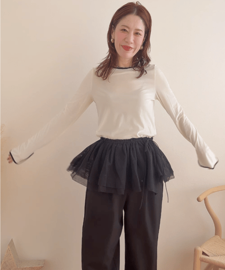 パイピングベロアトップス