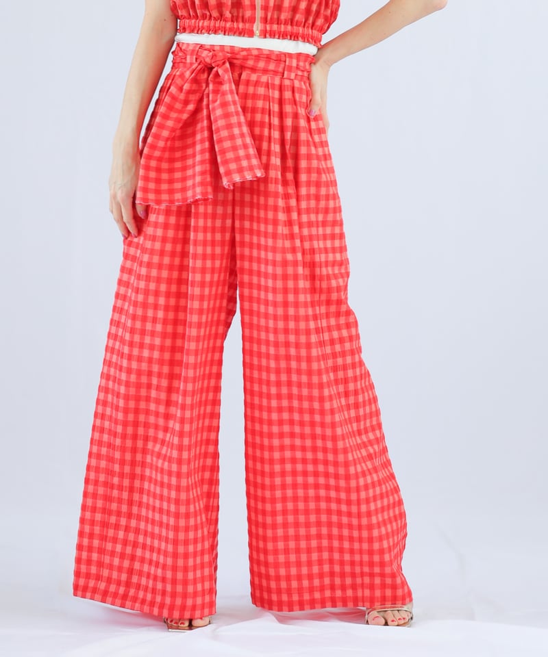 In essence by Akiko Yamamoto.＞ソフトタックワイドパンツ | R