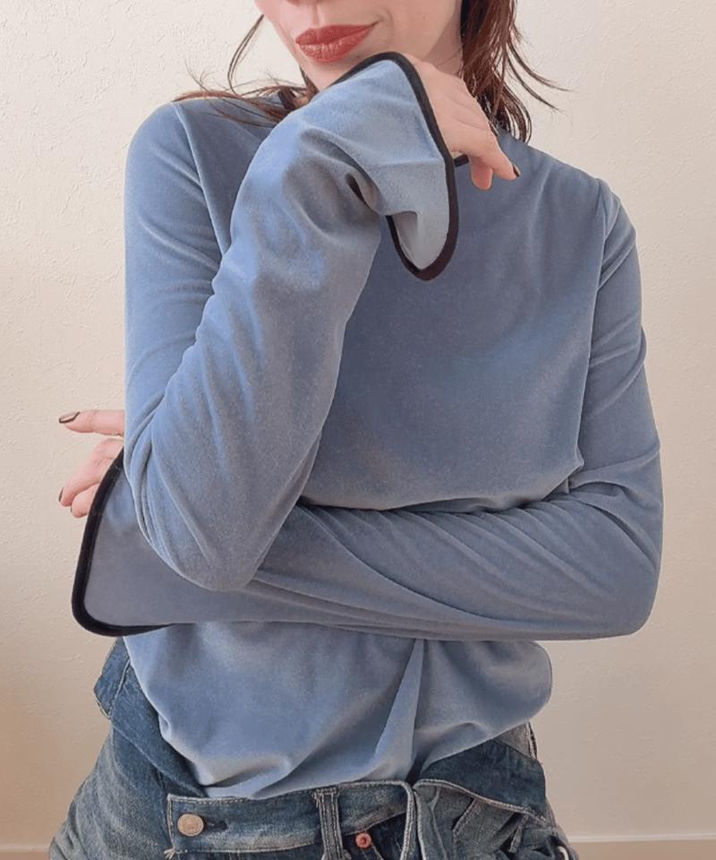 NEW】パイピングベロアトップス | Rocco style. SHOP