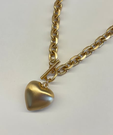 ハートチェーンネックレス