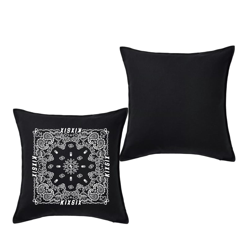 予約商品＞ PAISELY LOGO CUSHION | KIXSIX SATELLITE