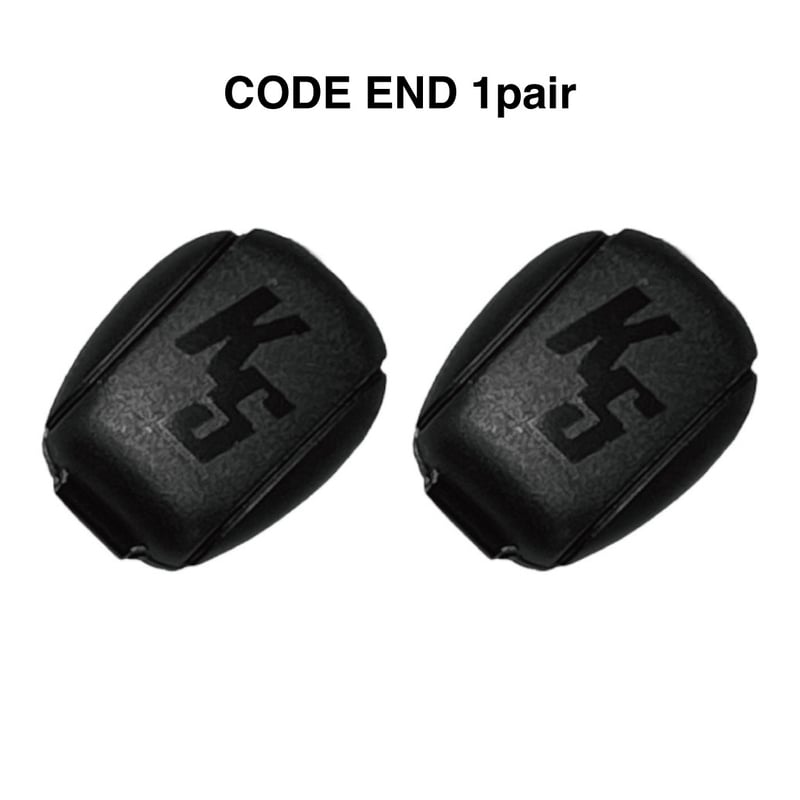 CODE END 1pair (BLACK) | KIXSIX SATELLITE STORE