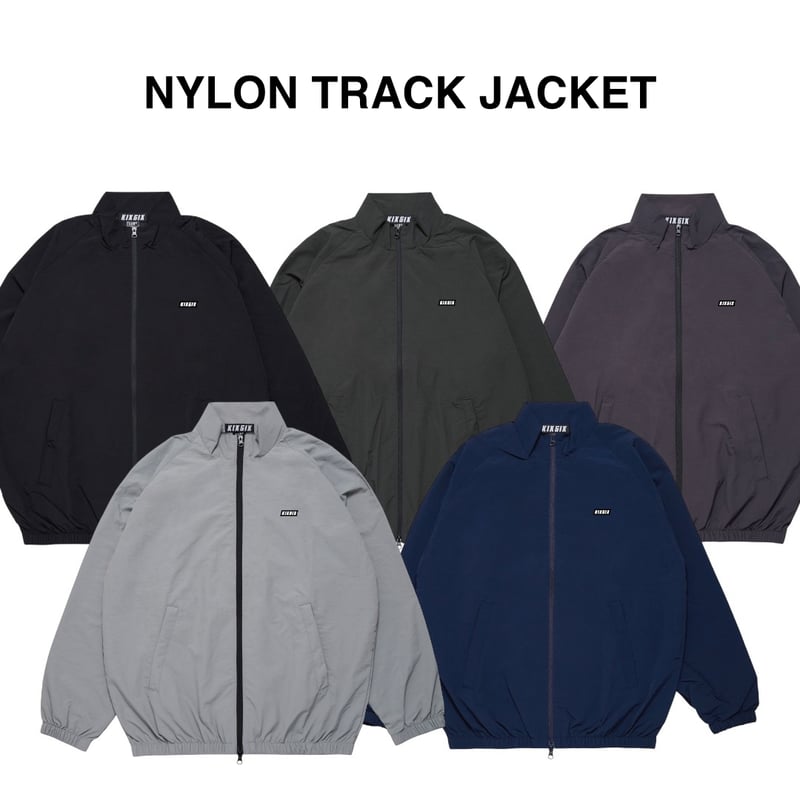 SMALL LOGO NYLON TRACK JACKET | KIXSIX SATELLIT