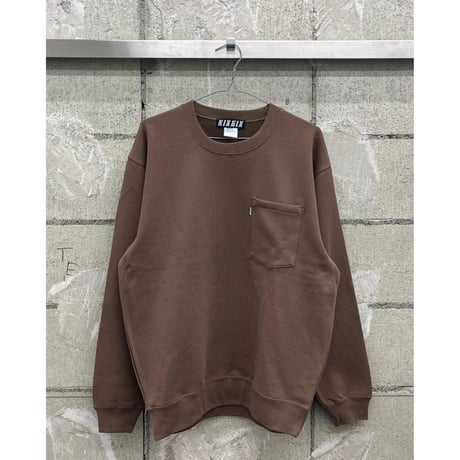 ＜在庫限り＞POCKET CREWNECK(4 COLORS)