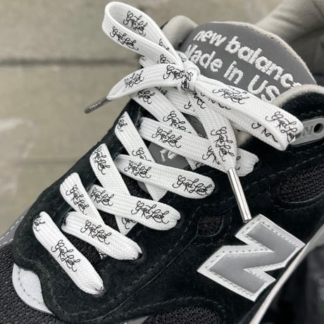 ＜在庫限り＞GOOD LUCK BARBER × KIXSIX　GOOD LUCK LOGO SHOELACE