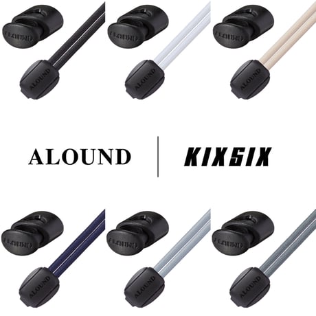 ALOUND × KIXSIX　SOLID BUNGEE ROPELACE & CODE END