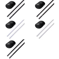 METALLIC STRIPE BUNGEE ROPELACE