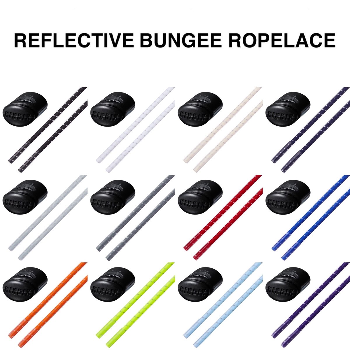 REFLECTIVE BUNGEE ROPELACE | KIXSIX SATELLITE S