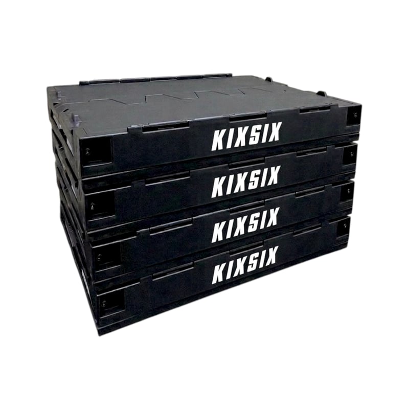 towerbox plus × KIXSIX LARGE LOGO シューレースブランドKIXSIX、TOWER BOXとのコラボシューズボックス