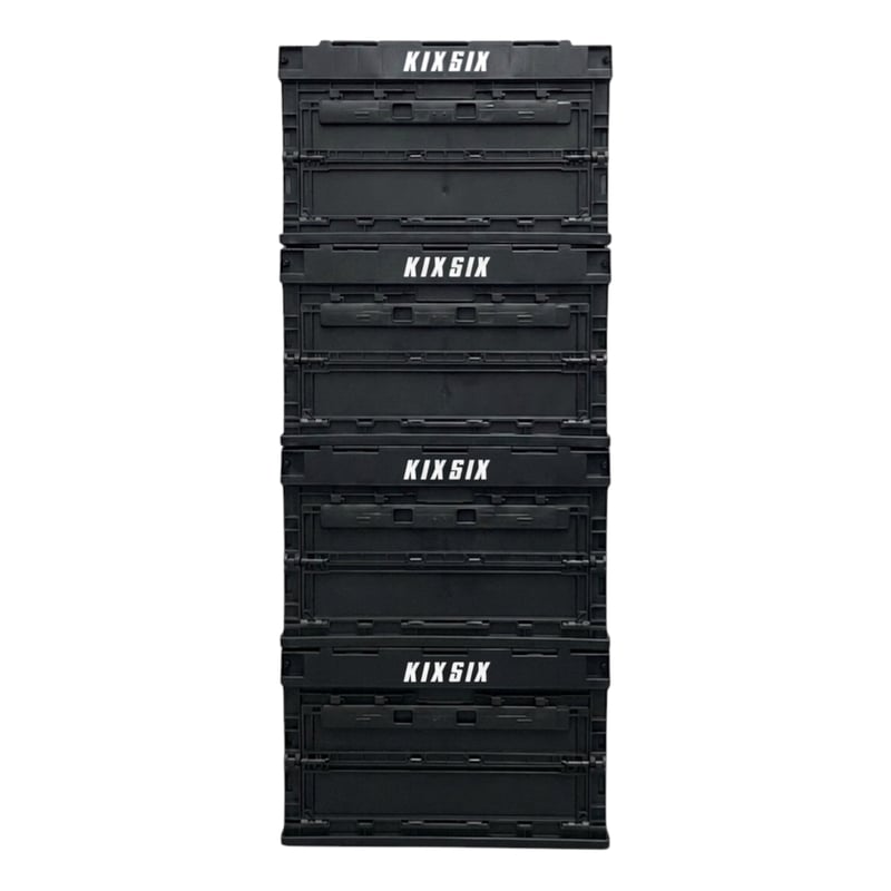 towerbox plus × KIXSIX LARGE LOGO シューレースブランドKIXSIX、TOWER BOXとのコラボシューズボックス