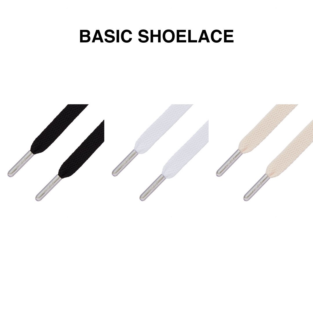 Adjustable Modular Shoelace Segments For Transitional Fit Reference: Basic Shoelace