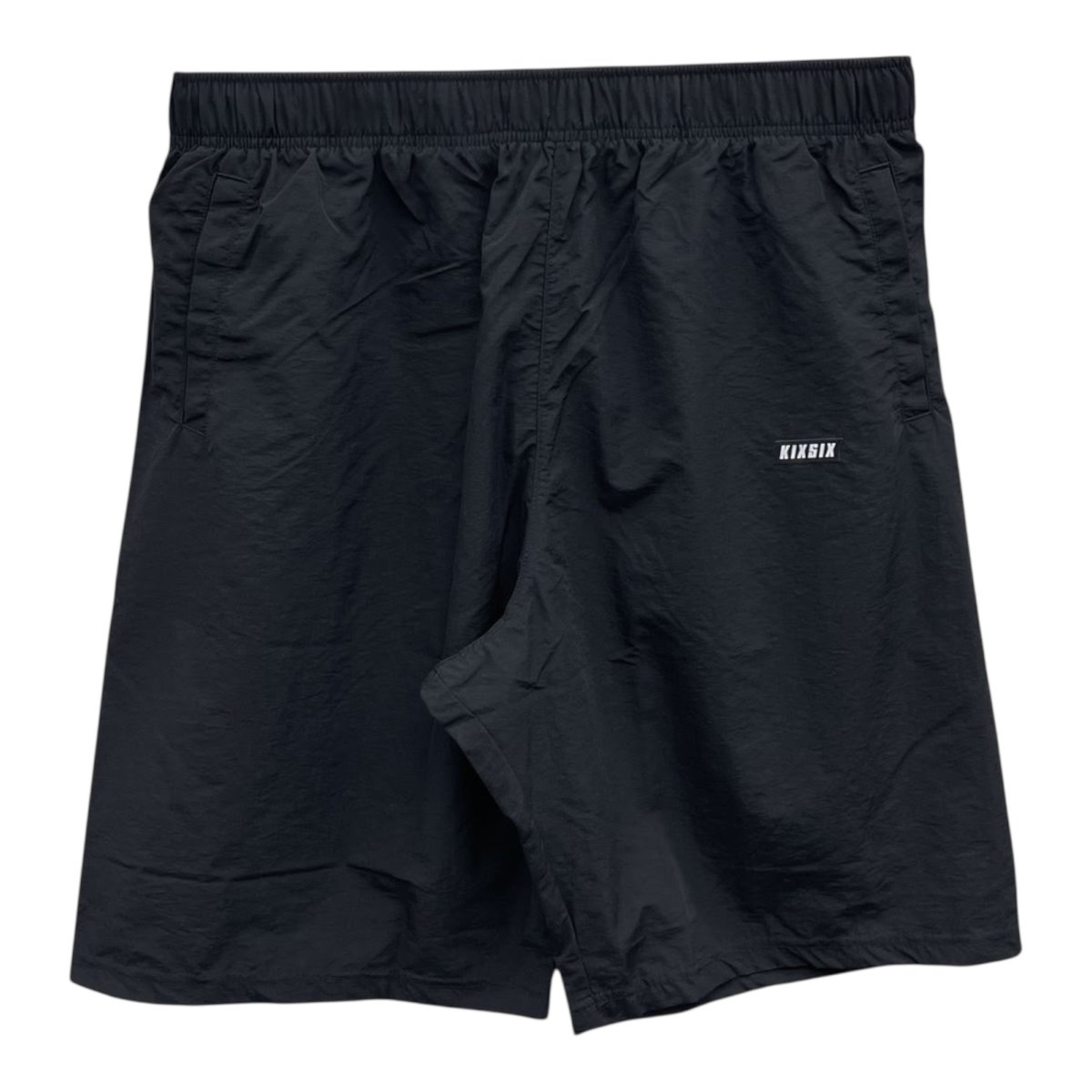 ★Wai Kei★ Pochaco Banding Shorts Black YKBE05PT01-2 予約商品>SMALL LOGO NYLON TRACK SHORTS | KIXSIX SA