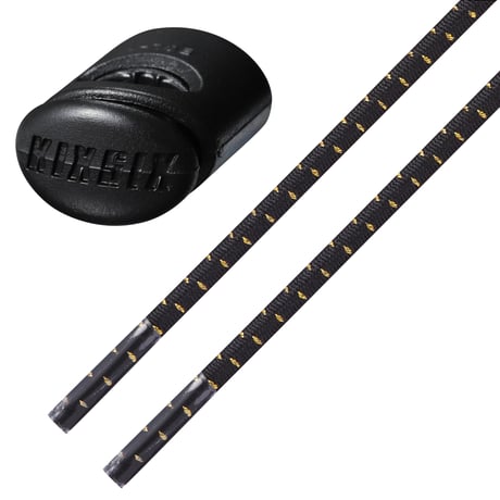 METALLIC STRIPE BUNGEE ROPELACE