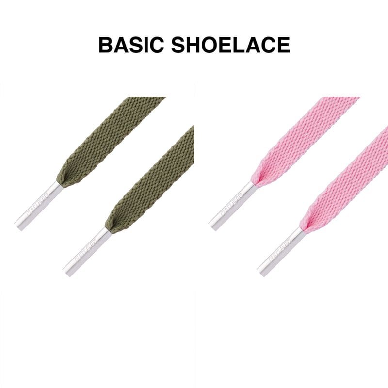 洋楽 KRAZY T - Straight Lace Killa Rexlace Flat Plastic Lacing – Latex Free, Non-Toxic – Fancy