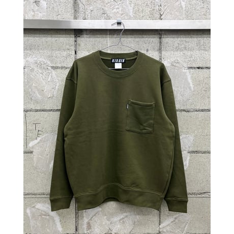 ＜在庫限り＞POCKET CREWNECK(4 COLORS)