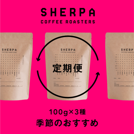 【定期便】季節のおすすめ　100g × 3 種類（300ｇ）