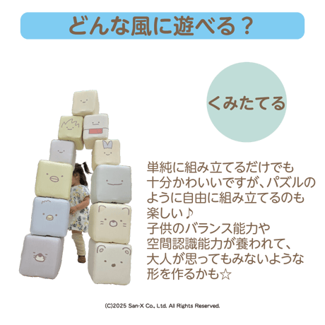 PLAYクッション　すみっコ （単体）Vol.2