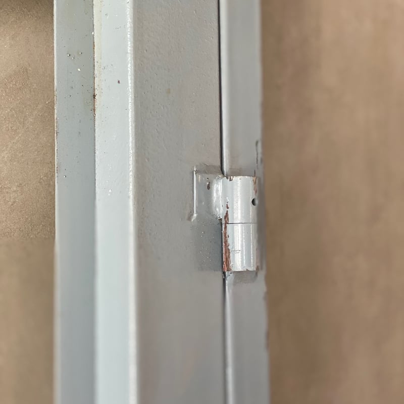 在庫確認必須※）数量限定 ID-01 アイアンドア 鉄扉 枠付