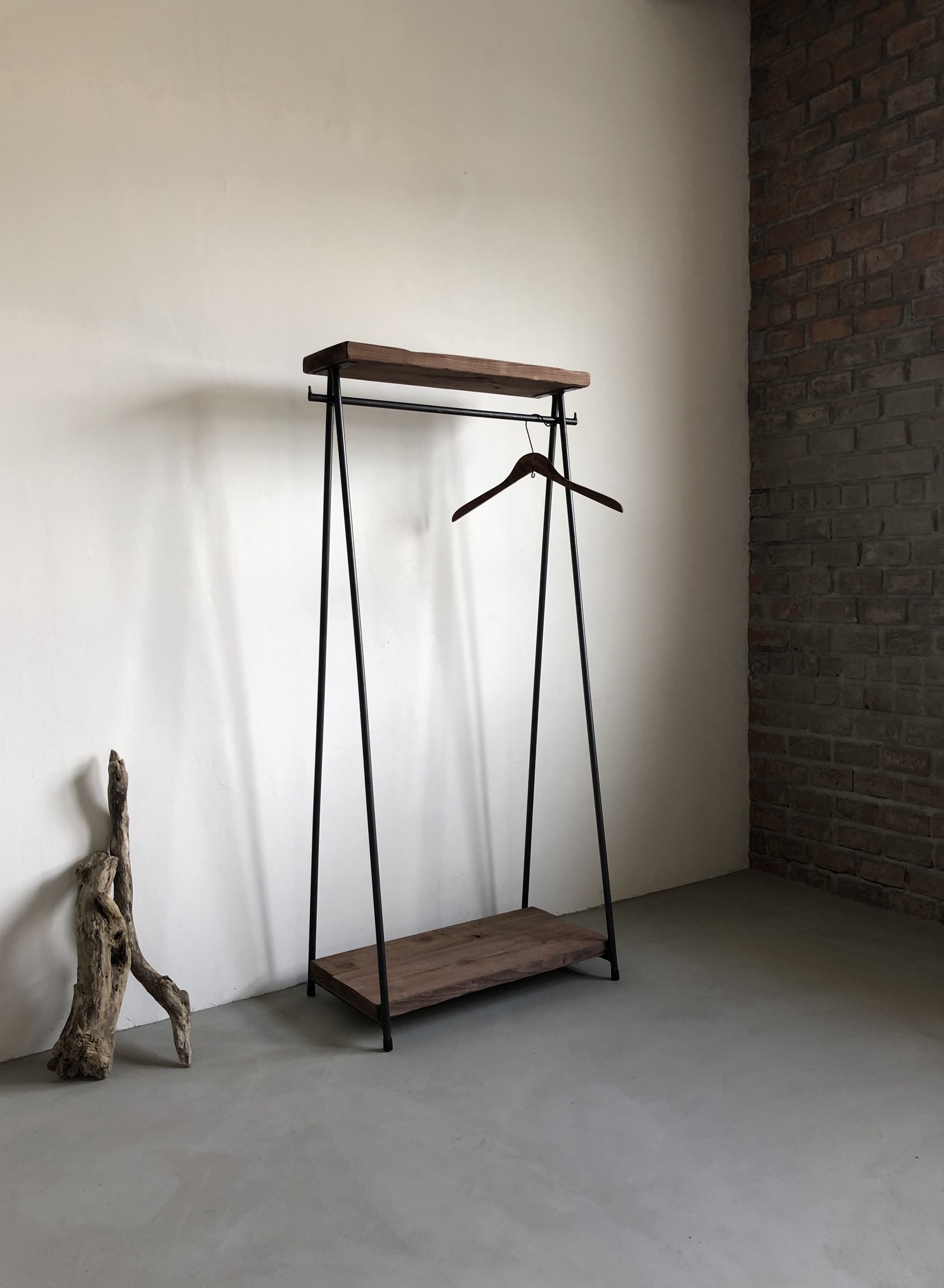 数量限定 SNNK-NS ハンガーラック アイアン インダストリアル 古材