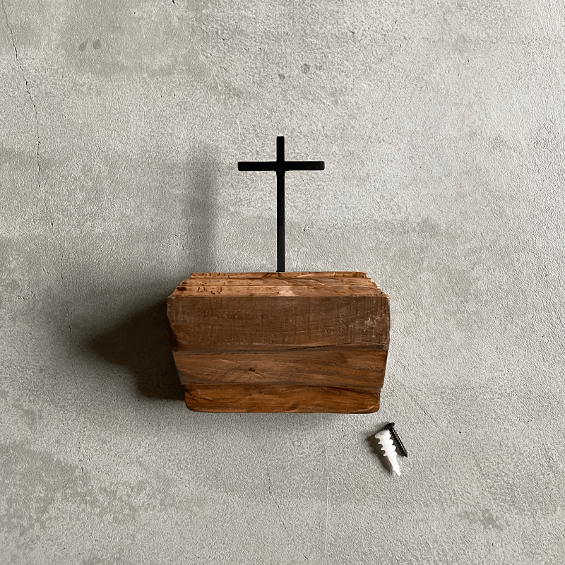 十字架 KD-C クロス 無垢材 シンプル 神棚 祭壇 | 51WORKS