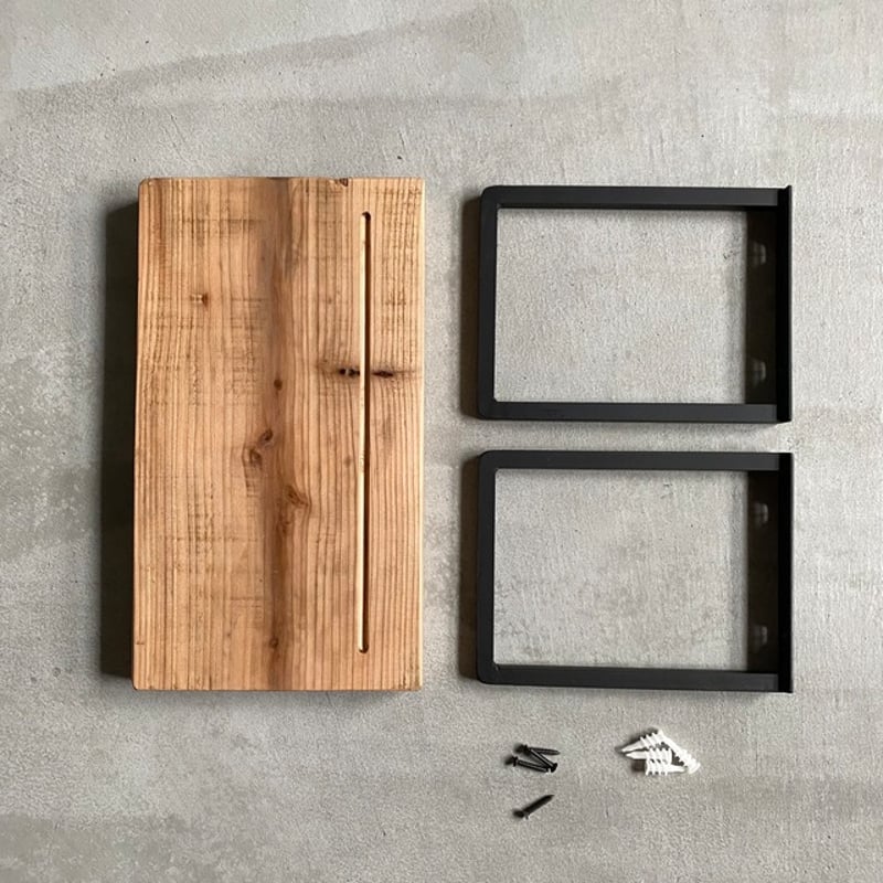 神棚 KD-ILS お札立て 無垢材 アイアン シンプル | 51WORKS