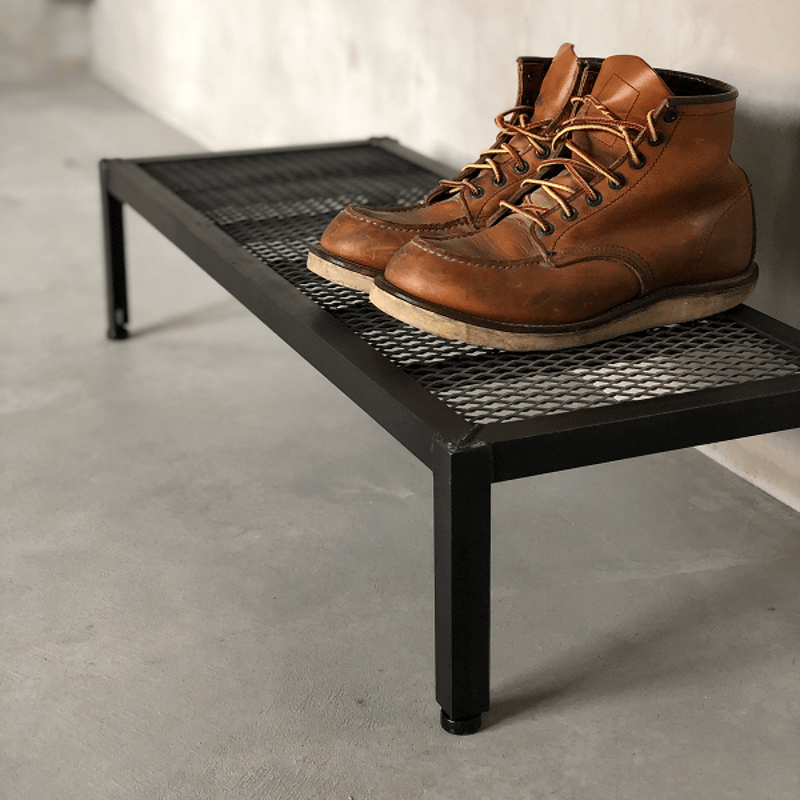 貴重　期間限定IS-01　花台　アイアン　シューズラック　ボタニカルラック　踏台 数量限定 IS-01 アイアンステップ ボタニカルラック 花台 アイアン