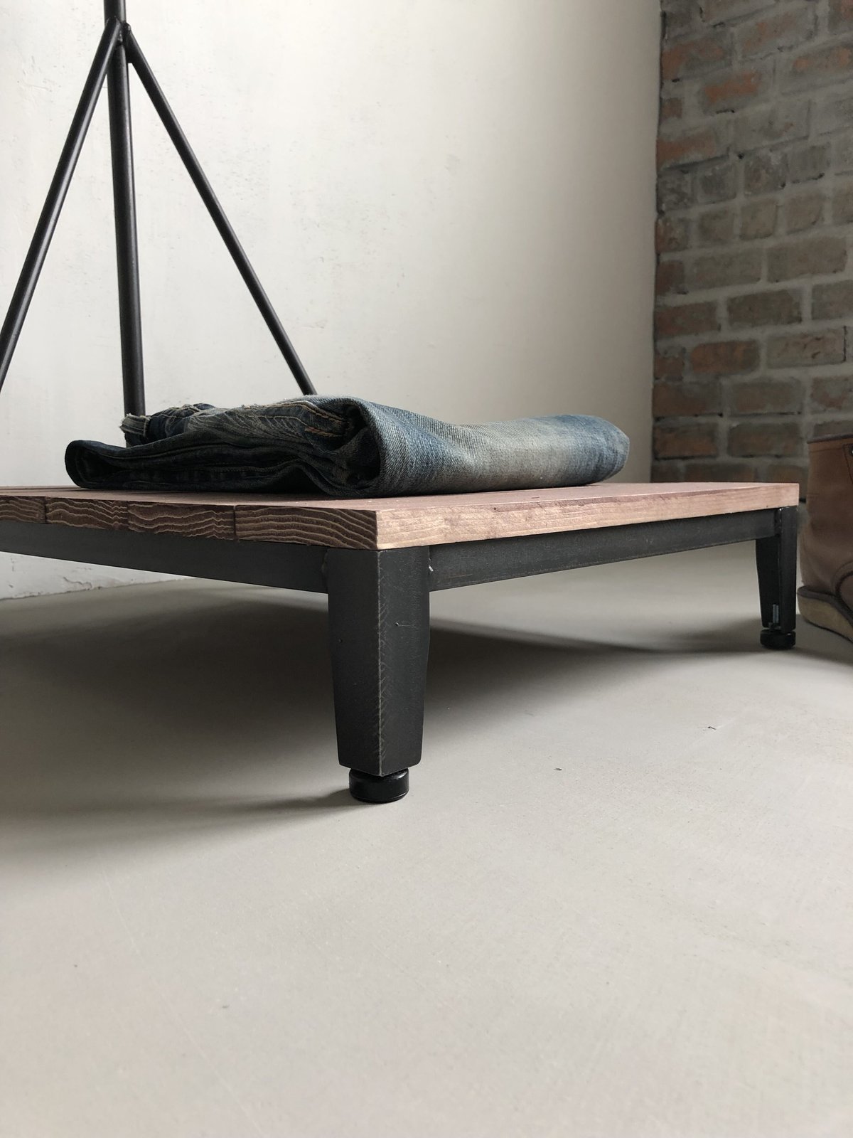 特大　貴重　数量限定　特別価格　ハンガーラック　アイアン家具　古材　無垢材　送込 数量限定 SNNK ハンガーラック アイアン 古材 インダストリアル