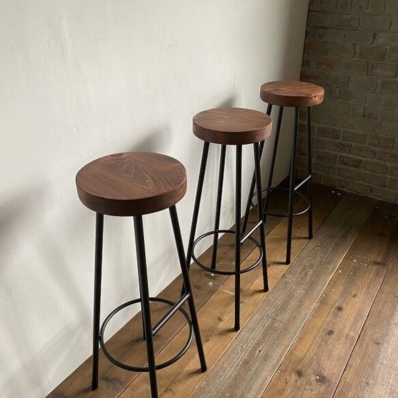 数量限定 WS-H800-LS 足置き付き ハイスツール 椅子 イス カウンター