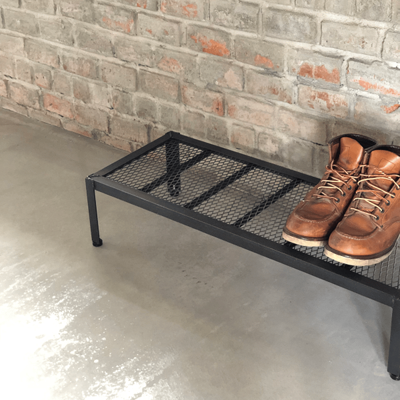 アイアン家具　値下げ！ボタニカル　シューズラック　ハンドメイド　インダストリアル 数量限定 IS-01 アイアンステップ ボタニカルラック 花台