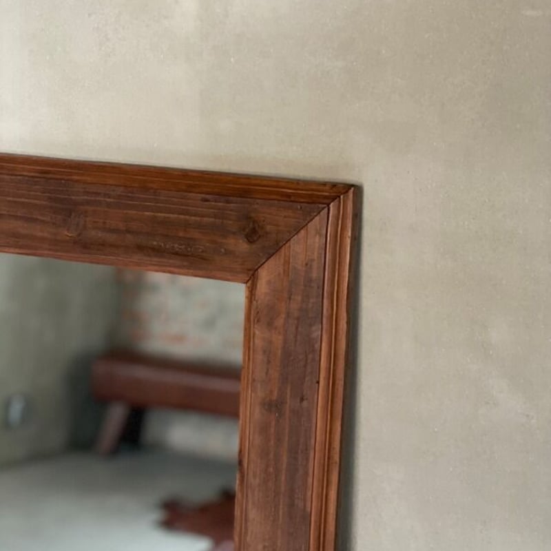 古材組み木ミラー◎壁掛け式 古材組み木ミラー◎壁掛け式