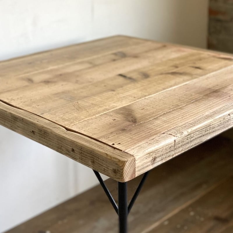数量限定 T＋MD-7375 テーブル ワークデスク 古材 カフェテーブル