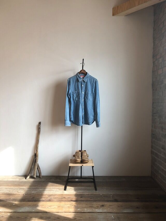 数量限定 F1-IWO-N ハンガーラック アイアン 木製 棚板付