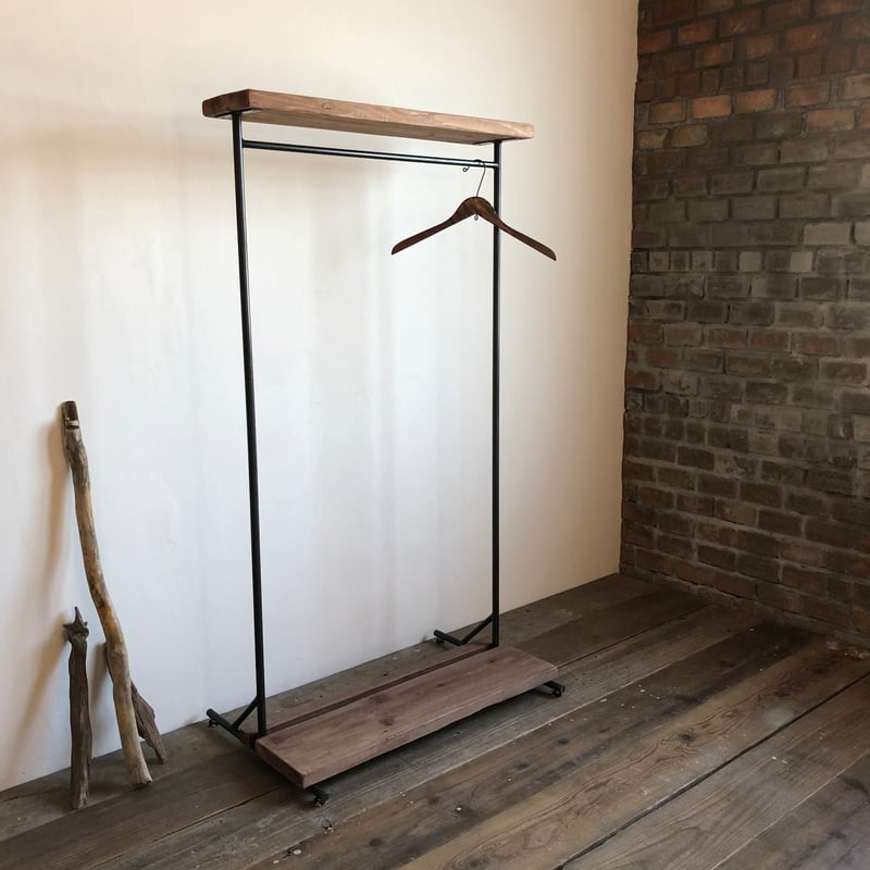 数量限定 MH3 ハンガーラック アイアン 棚板 インダストリアル