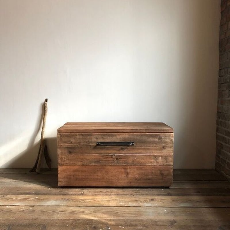 数量限定　収納　椅子　ベンチ　収納箱　木箱　古材　テーブル　ウッドボックス 数量限定 M-BOX 収納 ボックス 椅子 ベンチ チェアー キャスター