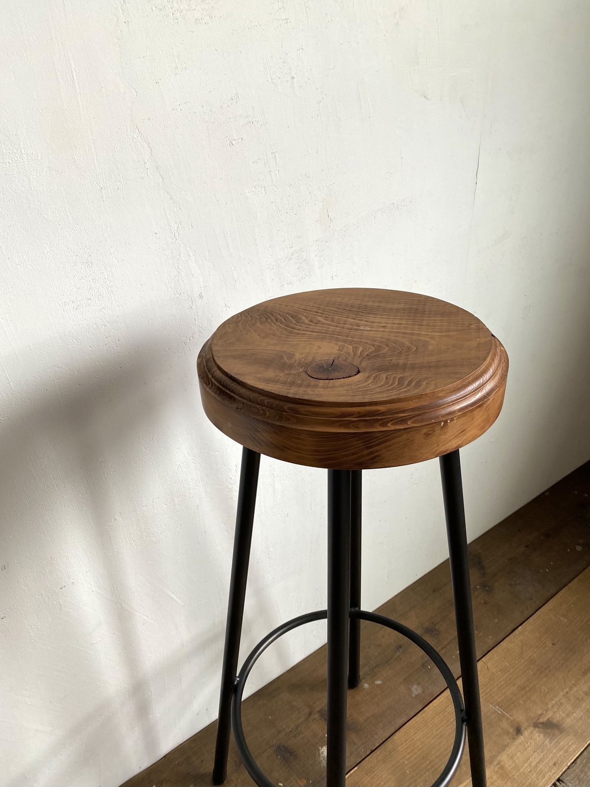 どっしりスツール 旭川家具 gauzy calm works ガージーカームワークス H-スツール