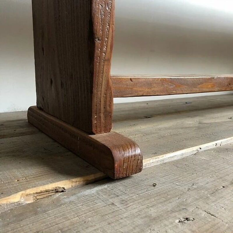 数量限定 ASB 木製 ベンチ 古材 椅子 花台 チェアー ダイニング ウッド