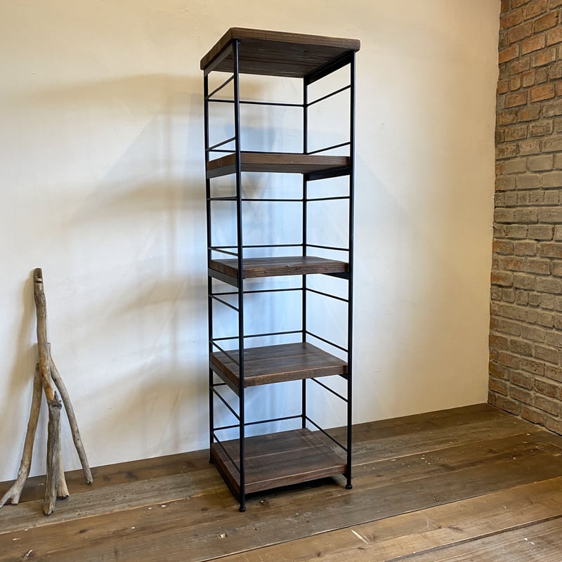 数量限定 IS200-A5 古材 アイアン 収納ラック 収納家具 シェルフ 棚