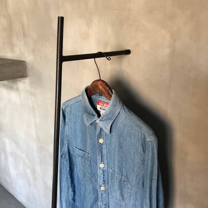 【インダストリアル】アイアン　ハンガーラック　壁掛けラック 数量限定 S1-135 壁たてかけタイプ アイアン ハンガーラック