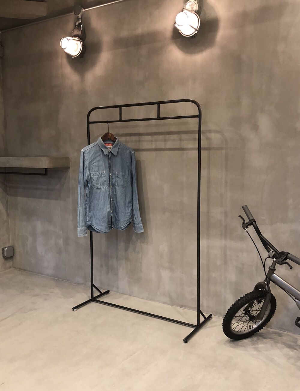 数量限定 HR-ID＋ アイアン ハンガーラック ディスプレイラック