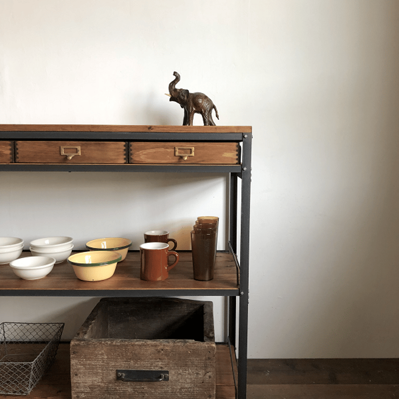 期間限定値下げ！　インダストリアル　シェルフ 期間限定値下げ！インダストリアルシェルフ