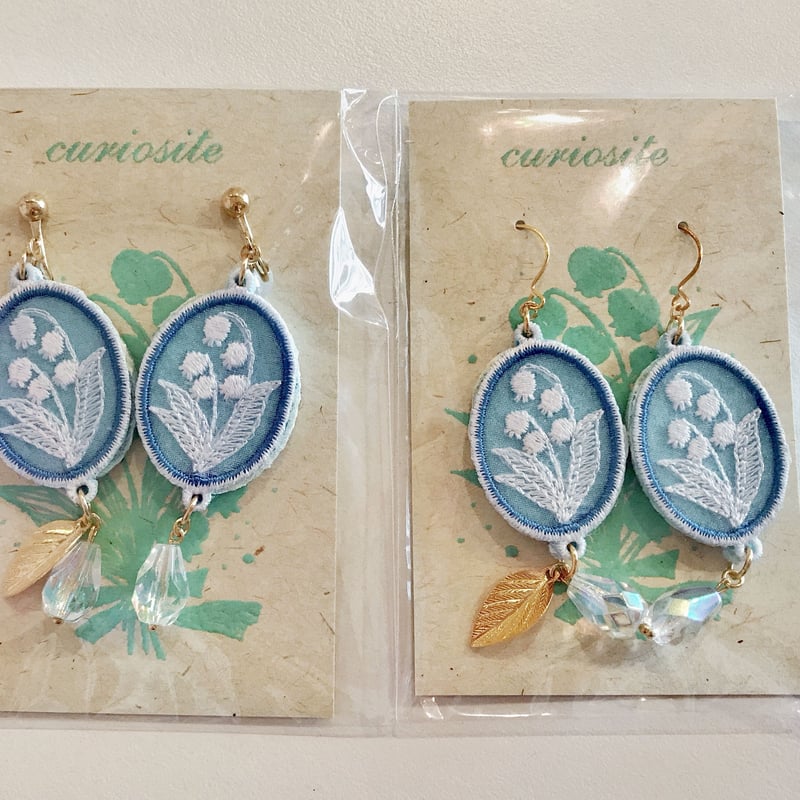 curio site 鈴蘭イヤリング、ピアス | chirop ネットストア