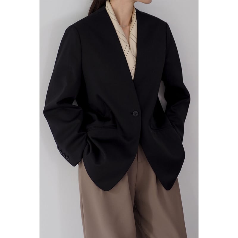 Carrie's No-collar Jacket | Na.e Carrie's No-collar Jacket | Na.e