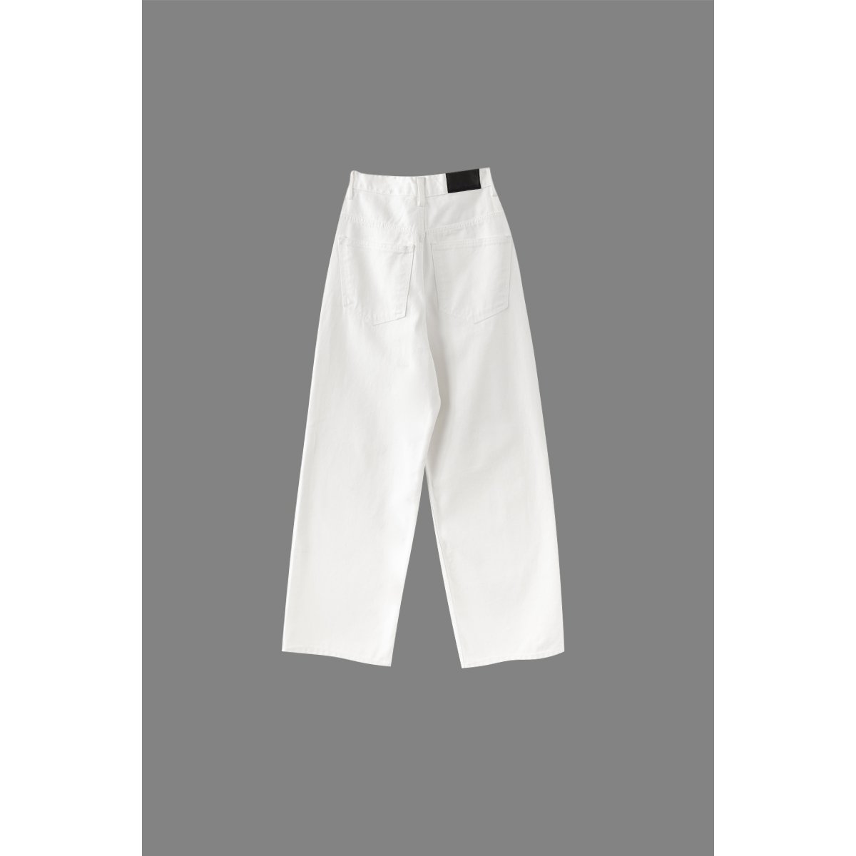 Wide Loose Jeans_White | Na.e