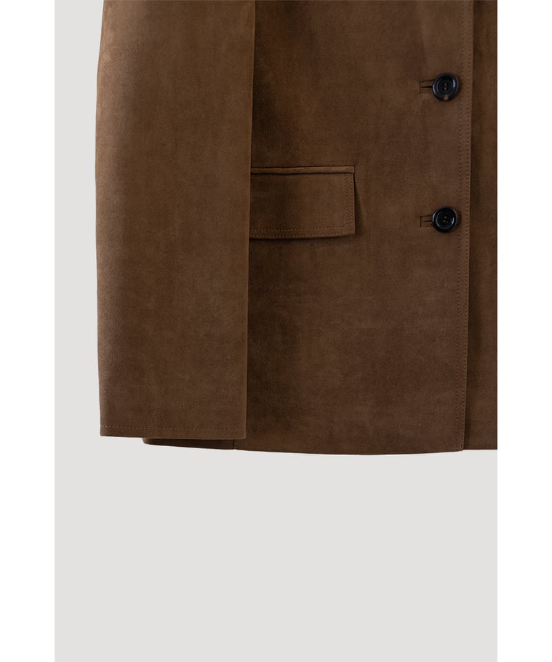 na.e ナエSuede Tailored Jacket Suede Tailored Jacket | Na.e