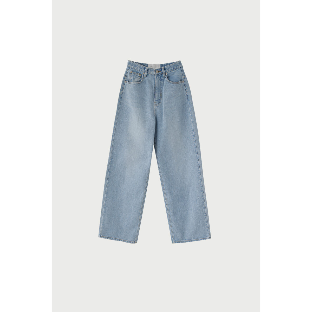 nae Wide Loose Jeans Light Blue ナエ デニム