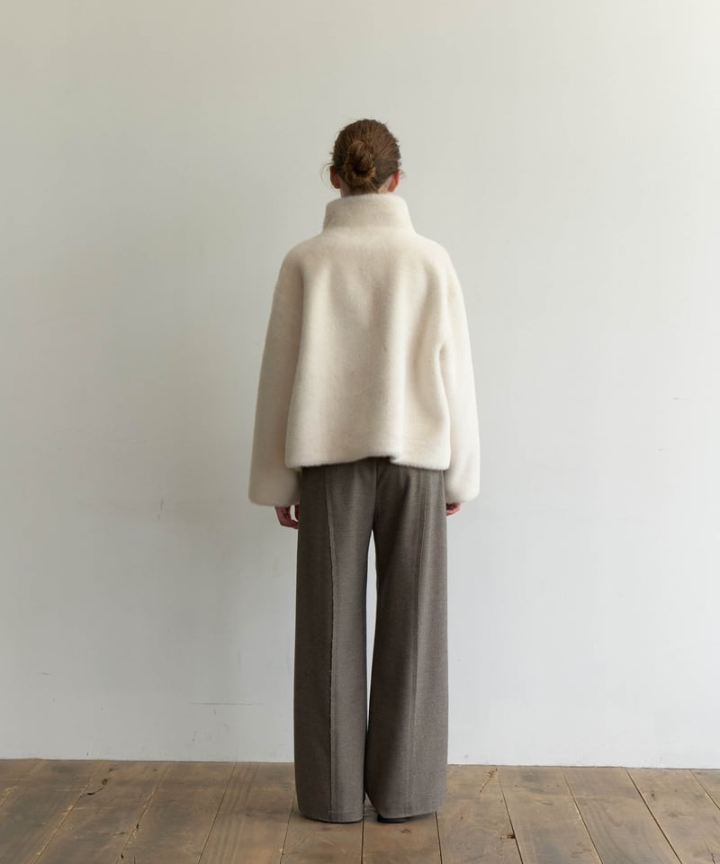 新品　na.e Reversible Fur Coat_White Reversible Fur Coat_White | Na.e