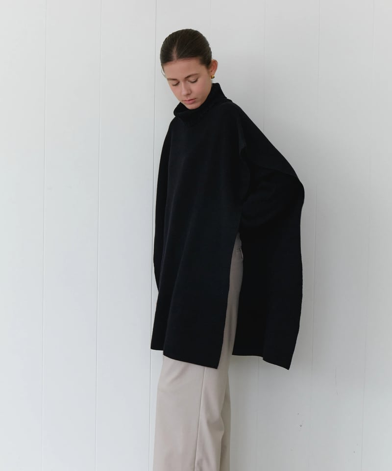 Wool Poncho | Na.e
