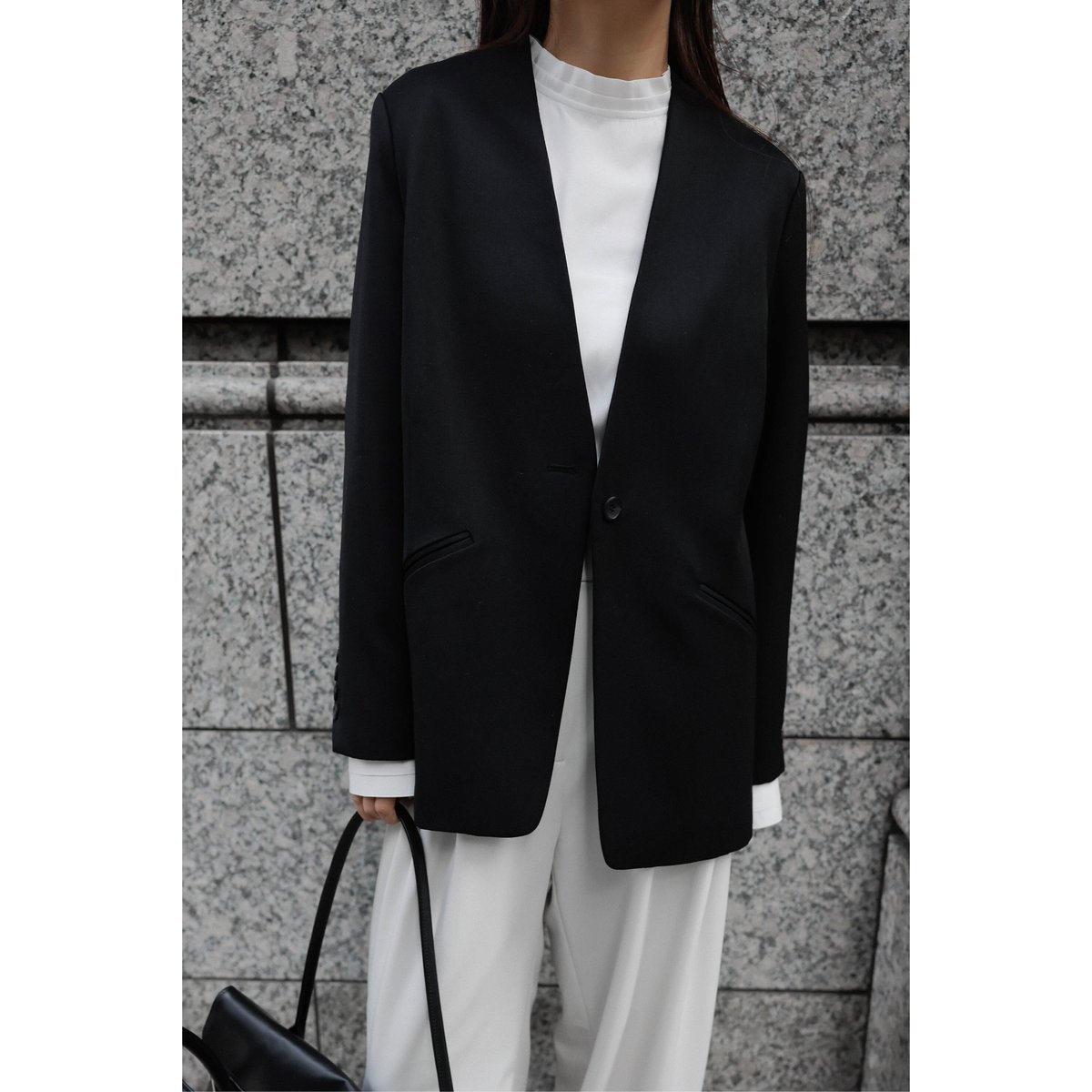Carrie's No-collar Jacket | Na.e Carrie's No-collar Jacket | Na.e