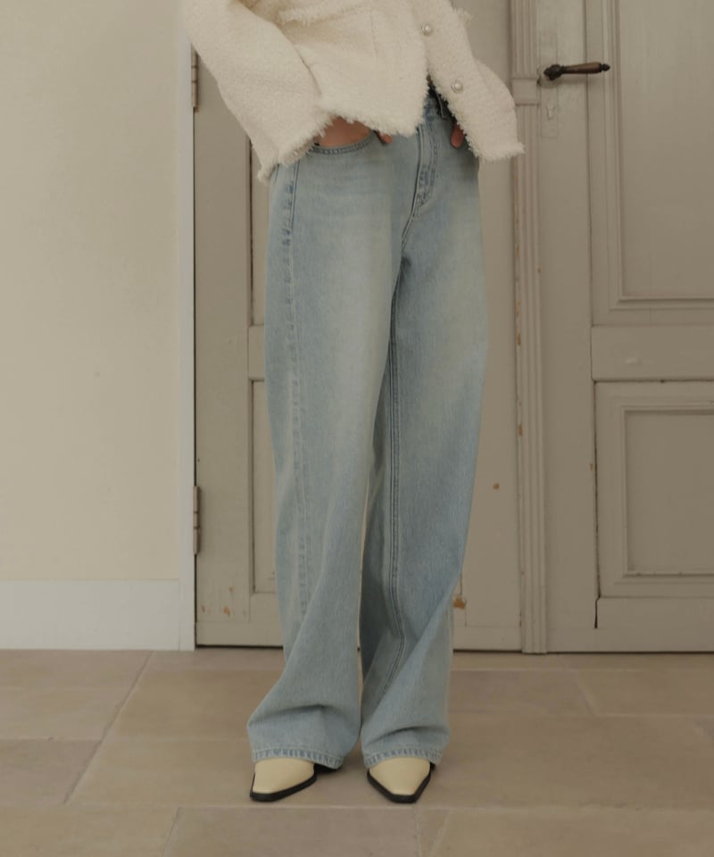 Na.e Jeans】Sua Straight Jeans | Na.e