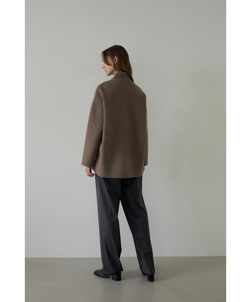 Allure Coat_Cocoa【¥35000→¥9500】 | Na.e